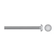 thumbnail image 1 of SEACHOICE Carriage Bolts Size: 1/2"-13 x 3, Option: 25, 1 of 1