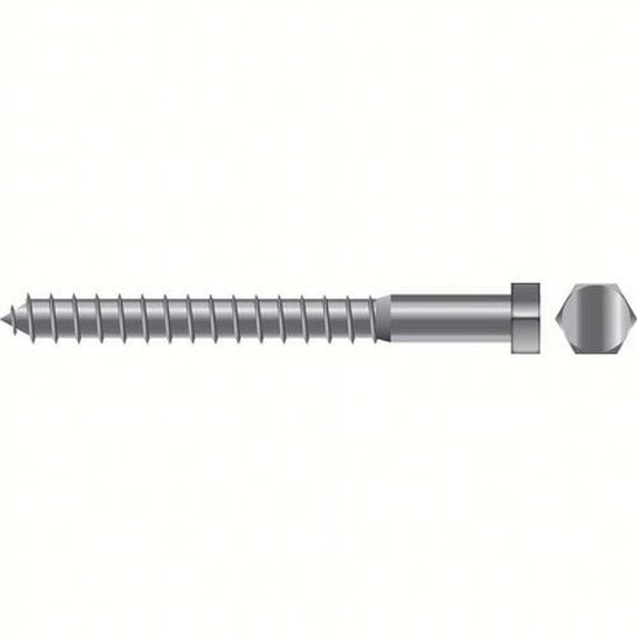 SEACHOICE Lag Screw 1/4 x 5 SC5768