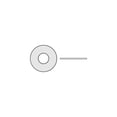 thumbnail image 1 of SEACHOICE Nylon Flat Washer8 SC2974, 1 of 1
