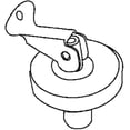 thumbnail image 1 of SEACHOICE PROD Deck & Baitwell Plugs 2 Per Card Stainless Steel, 3/4", 1 of 1