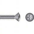 thumbnail image 1 of SEACHOICE Phillips Machine Screw - Oval Head Size: 10-24 x 1-1/4", Option: Bag of 100, 1 of 1