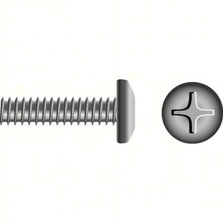 SEACHOICE Phillips Machine Screw - Pan Head Color:, Size: 3/8-16 x 1-1/2", Option: 25/BG