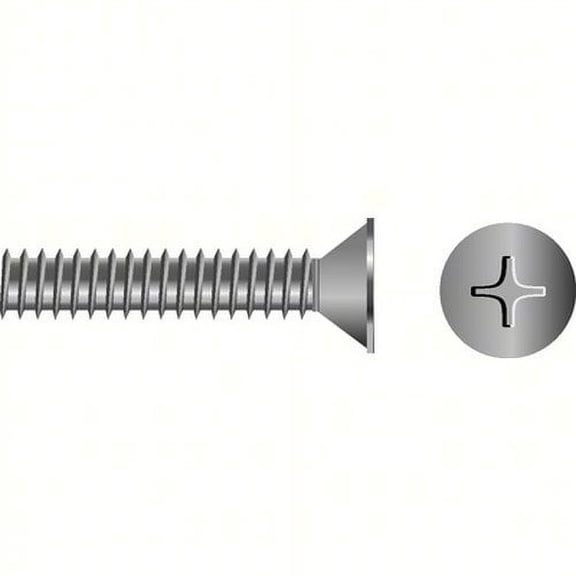 SEACHOICE Phillips Machine Screw Size: 1-32 x 1-1/4", Option: Bag of 100