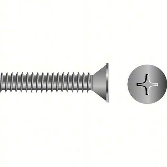 SEACHOICE Phillips Machine Screw Size: 1-32 x 1, Option: Bag of 100