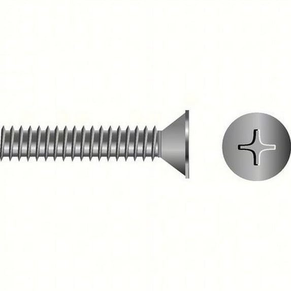 SEACHOICE Phillips Machine Screw Size: 10-24 x 3-1/2", Option: Bag of 25