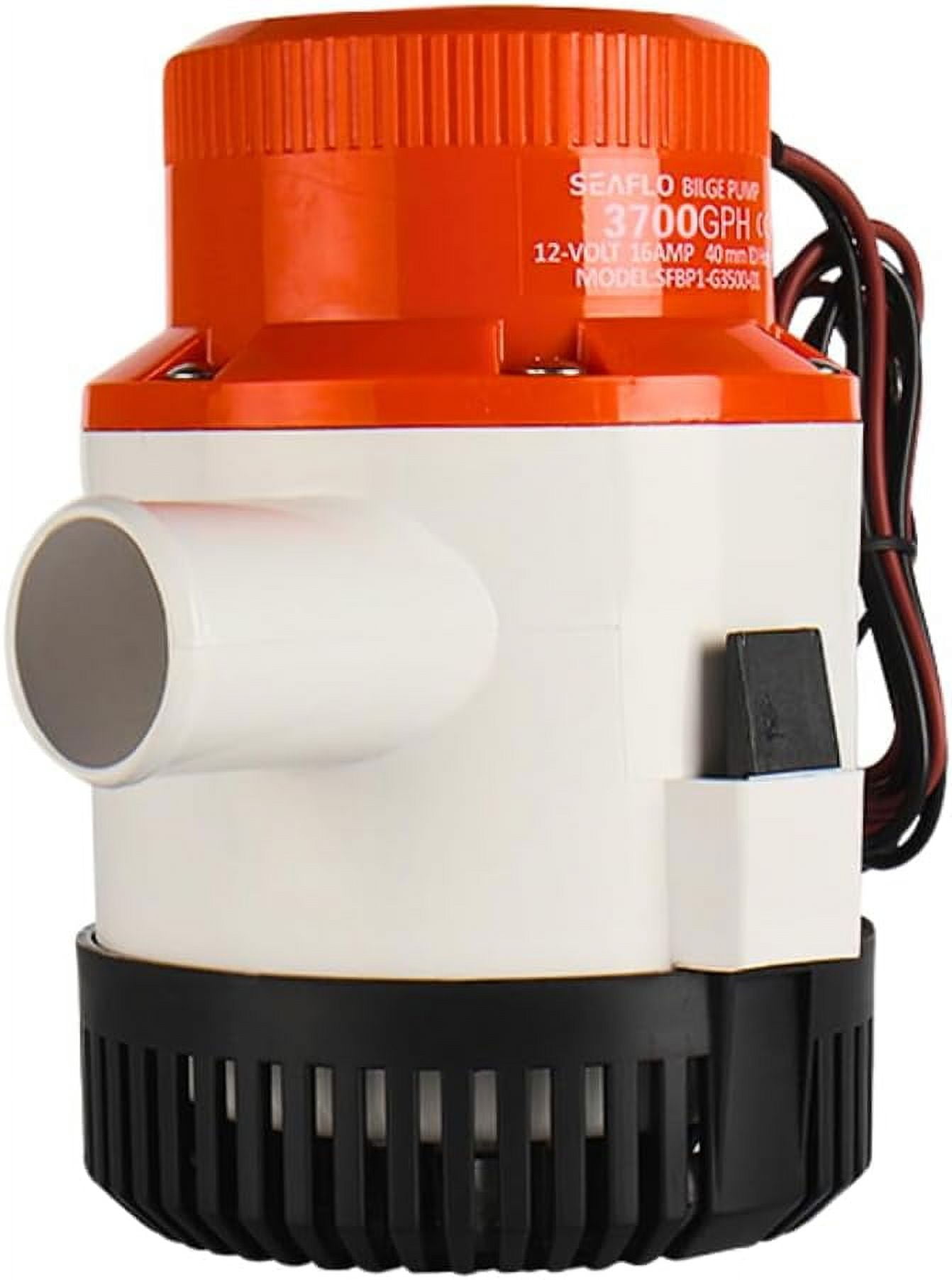 SEAFLO 01-Series 24v 3700 GPH Bilge Pump- 4 Year Warranty!
