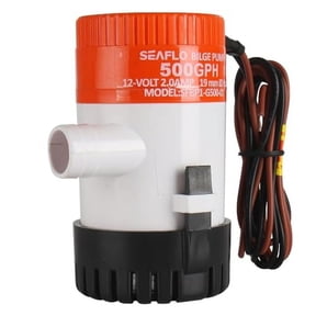 SEAFLO 01-Series 500 GPH Bilge Pump 12v 4-Year Warranty!