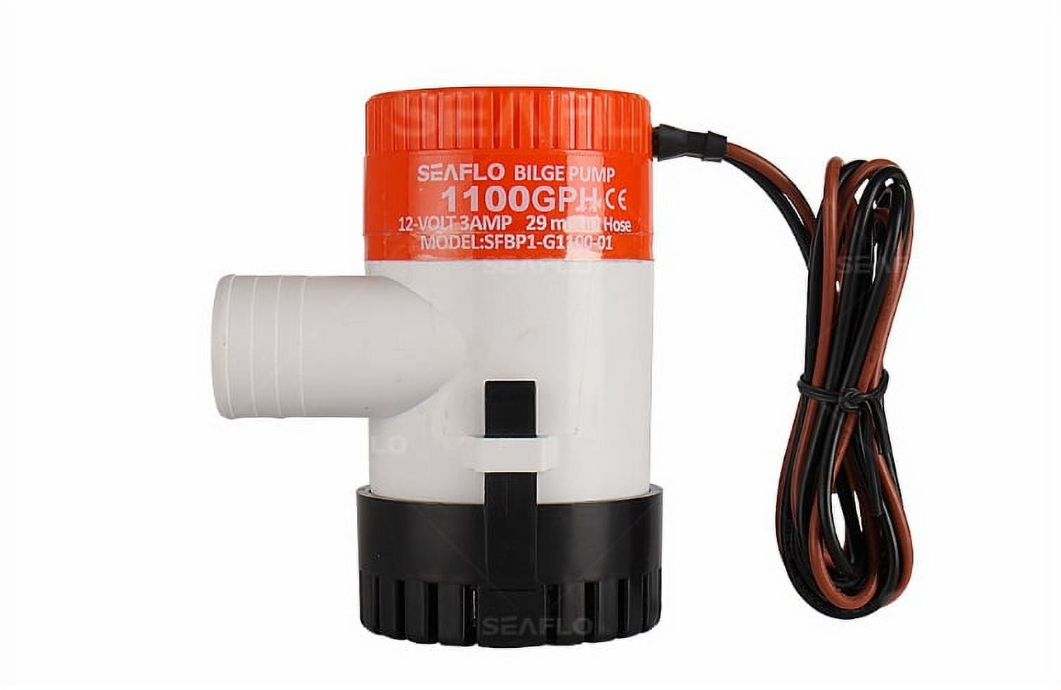 SEAFLO 01-Series Bilge Pump - 1100 GPH, 12VDC