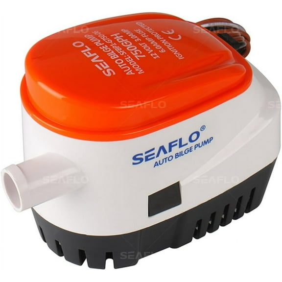 SEAFLO 12V AUTOMATIC SUBMERSIBLE BOAT BILGE WATER PUMP 750GPH 4 Year Warranty!!