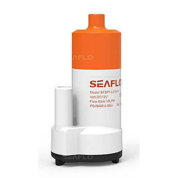 SEAFLO 12V Submersible Water Transfer Pump 4.2 GPM 16L