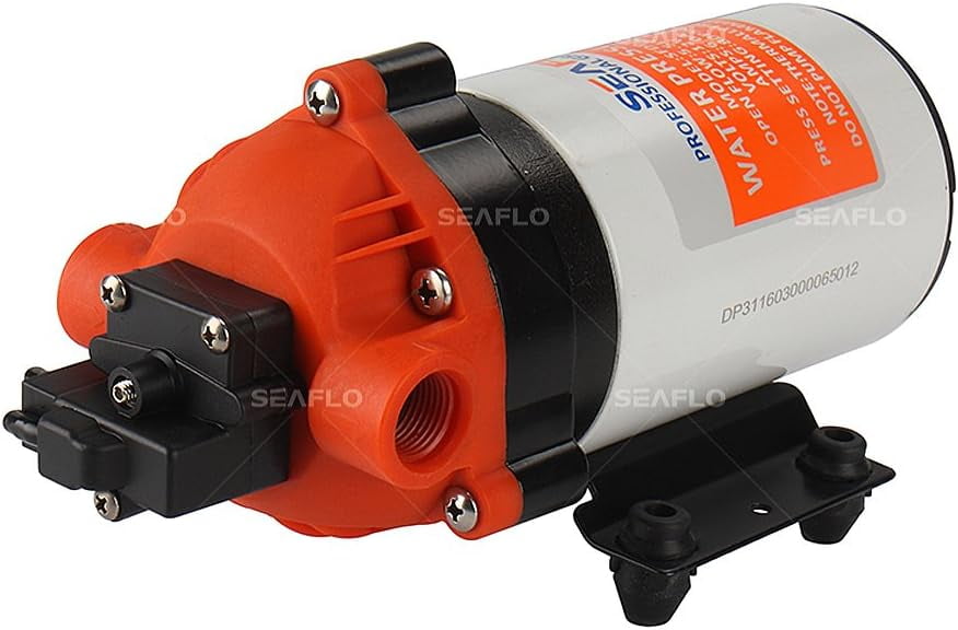 SEAFLO 31 Series DC Diaphragm Pump 24V 1.5 GPM 160PSI