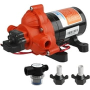 SEAFLO 33 Series DC Diaphragm Pump   ! 12V, 3.0 GPM, 45 PSI, Self-Priming, Run Dry Safe, Built-In Pressure Switch | Ideal for Marine, RV, and Water Systems
