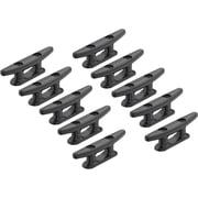 SEAFLO 4" Boat Cleat Black Nylon Dock Cleat Kayak Cleat4", 10-Pack