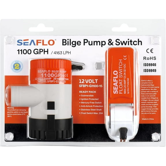 SEAFLO Bilge Pump and Float Switch