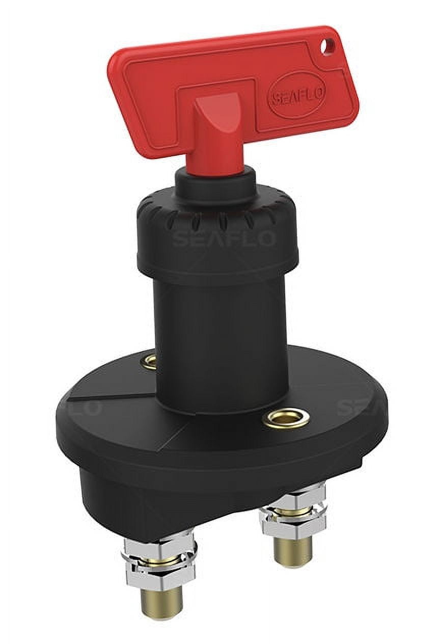SEAFLO Heavy Duty 1,250 Amp Battery Isolator On/Off Key Switch Choose ...