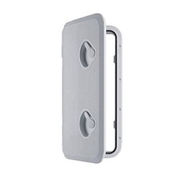 SEAFLO Watertight Boat Deck Access Hatch – 23.9 X 13.9 In (606 X 353 Mm) – White, SFRE1-353-606-01