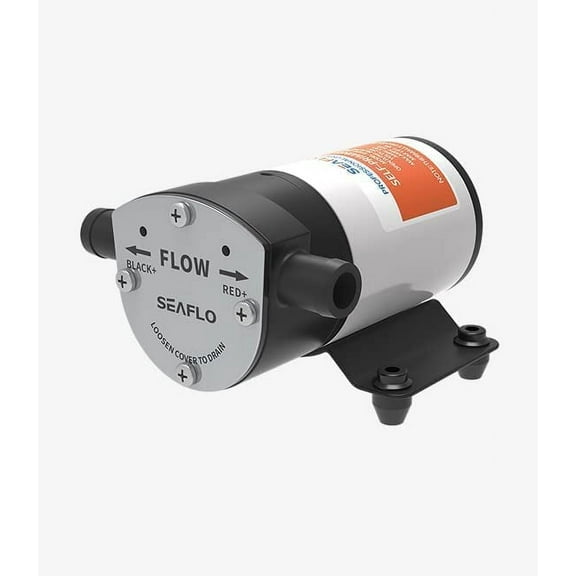 SEAFLO Marine 12V Reversable 8 GPM Self Priming Impeller Bilge/Ballast Pump