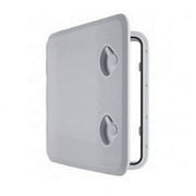 SEAFLO Marine Boat Deck Access Hatch & Lid, 20" L X 18" W, White