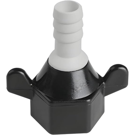 SEAFLO(NO: 51F02) 1/2"-14 FNPT x 3/8" Barb Straight Pump Fitting for SHURFLO, SEAFLO, Circle River, Johnson, Jabsco, FLOJET, REMCO, Lippert, USA ADVENTURE and other Pumps (2-Pack)