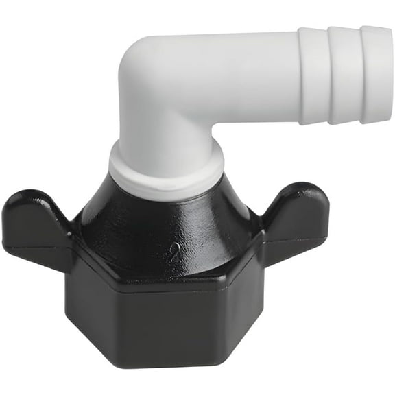 SEAFLO (NO: 51F03) 1/2"-14 FNPT x 1/2" Barb Angled Universal Pump Fittings for SHURFLO, SEAFLO, Circle River, Johnson, Jabsco, FLOJET, REMCO, Lippert, USA ADVENTURE and other Pumps (10-Pack)