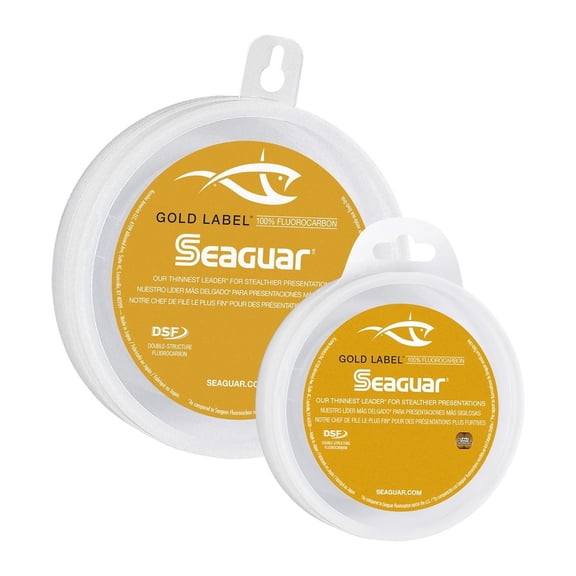SEAGUAR Gold Label 6lb 50yd .007in Saltwater Fishing Line Leader (06GL50)