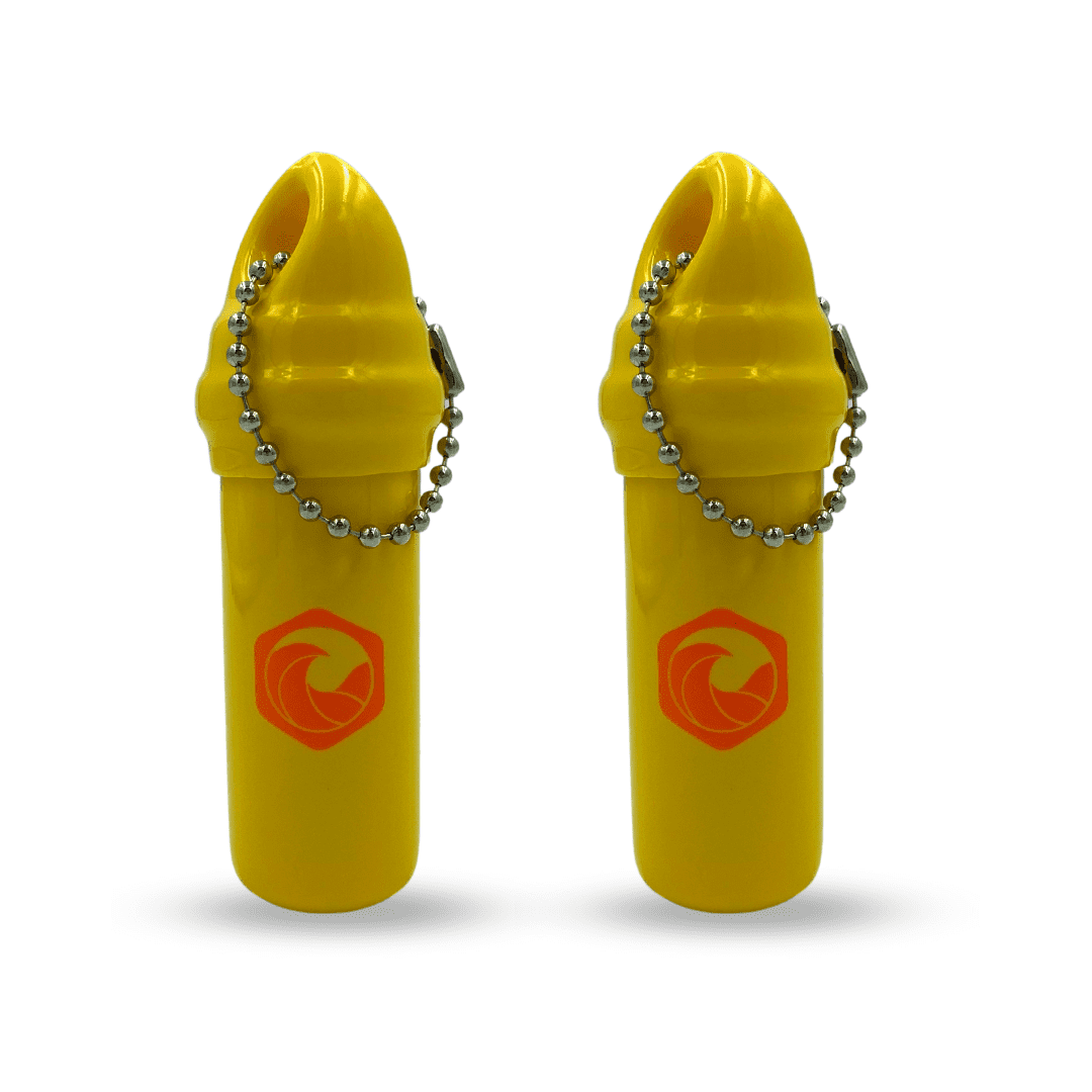 SEAHIVE Boat Floating Keychain (2pack) with Hidden Waterproof Safety