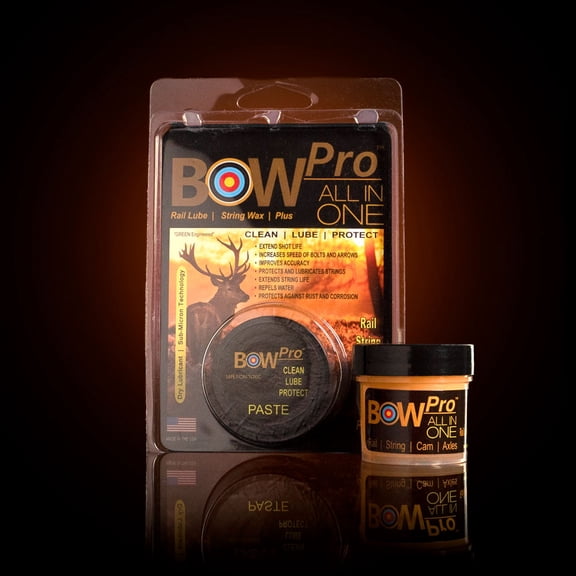 SEAL 1 BOW Pro Rail Lube & String Wax Paste 1 oz I Bio Based I Cleaner Lubricant Protectant I Total Bow Protection I Long Lasting Maintenance
