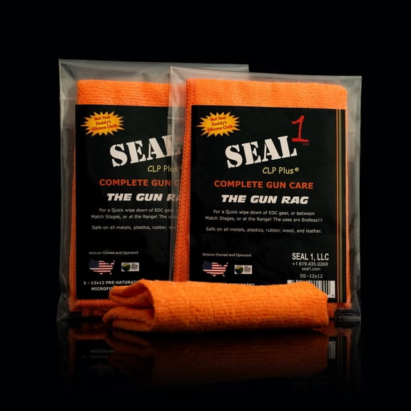 SEAL 1 The Gun Rag | CLP Plus Presaturated Microfiber Cloth