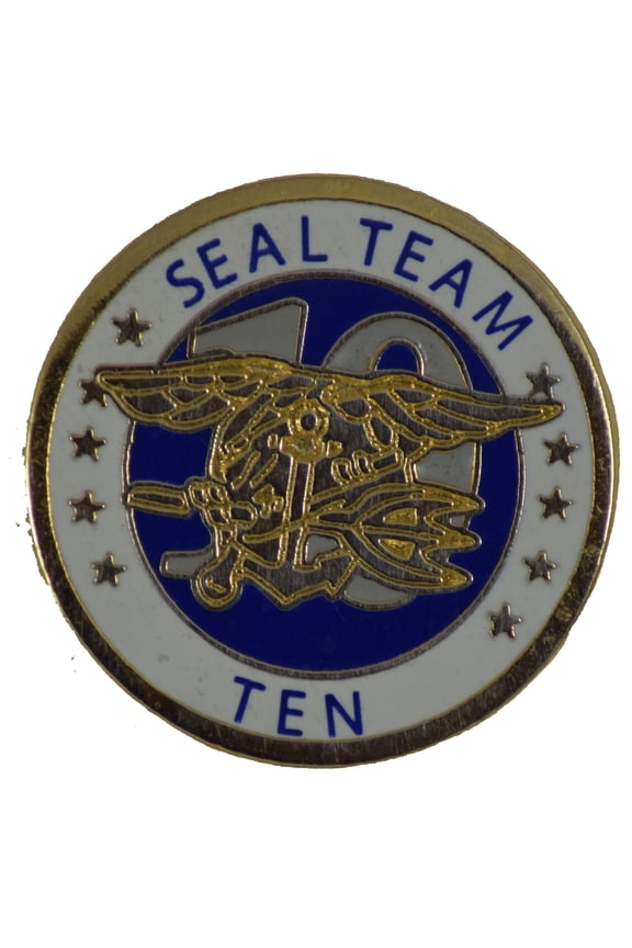 SEAL TEAM 10 HAT PIN
