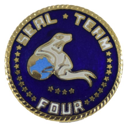 SEAL TEAM 4 HAT PIN