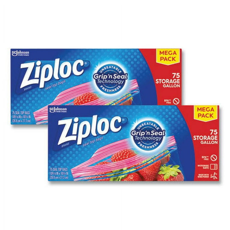 Seal Top Bags, 1 gal, 10.75 Seal Top Bags, 1 gal, 10.75