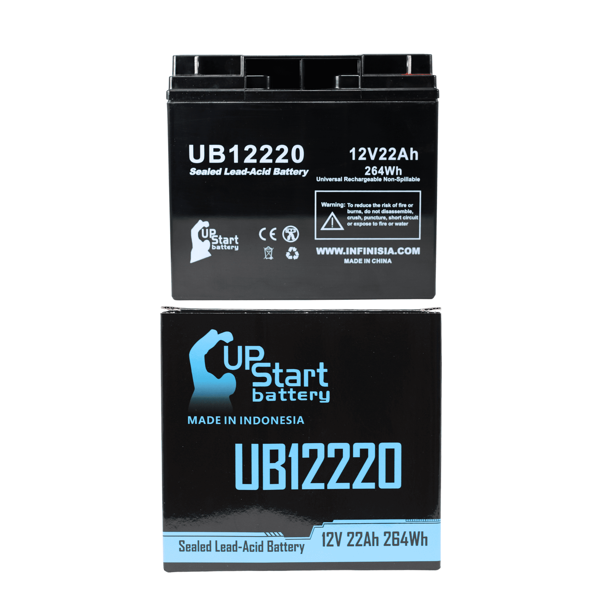 SEALAKE FM12170 Battery Replacement UB12220 Universal Sealed Lead