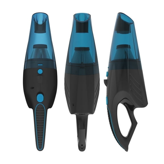 SEALON GV02(Blue 3 Pack) Cordless Handheld Vacuum Cleaner with 10K PA Suction Power, Ideal for Cleaning Curtains, Carpets, Sofas, Staircase Corners, Bed Dust, Skin Flakes, and Pet Hair