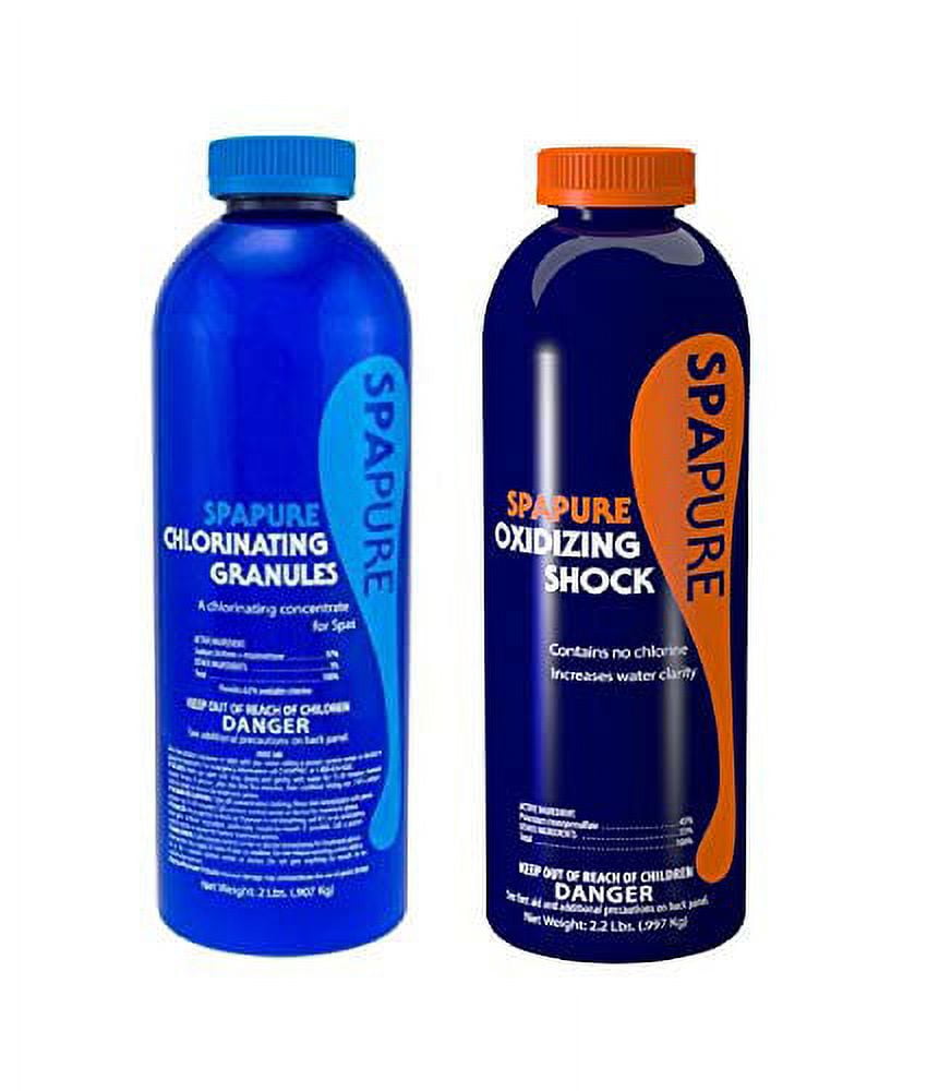 SpaPure Chlorinating Granules and Oxidizing Shock Set