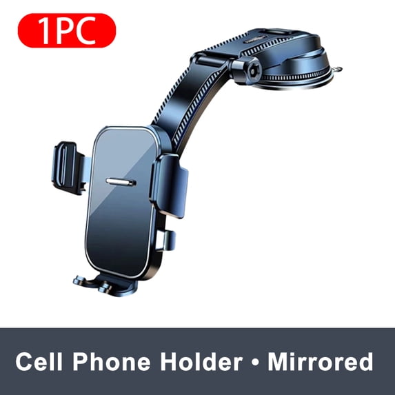 SEAMETAL Car Phone Bracket Dashboard Auto Cellphone Holder Universal Desk Windshield Hanging Phone Holder 360 Degree Rotation