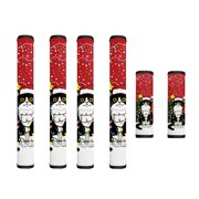 SEANATIVE 6 PCS Refrigerator Door Handle Covers Anti-Skid Fridge Stove Oven Microwave Dishwasher Appliances Handle Cover Kitchen Accessories, Cat Tree Red Christmas Decorations