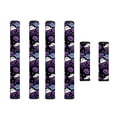thumbnail image 1 of SEANATIVE 6 Pieces Refrigerator Door Handle Covers Washable Kitchen Appliances Handle Protector Wear and Tear Prevention Home Kitchen Accessories, Ghost Pumpkin Halloween Decor Black Trick or Treat, 1 of 7