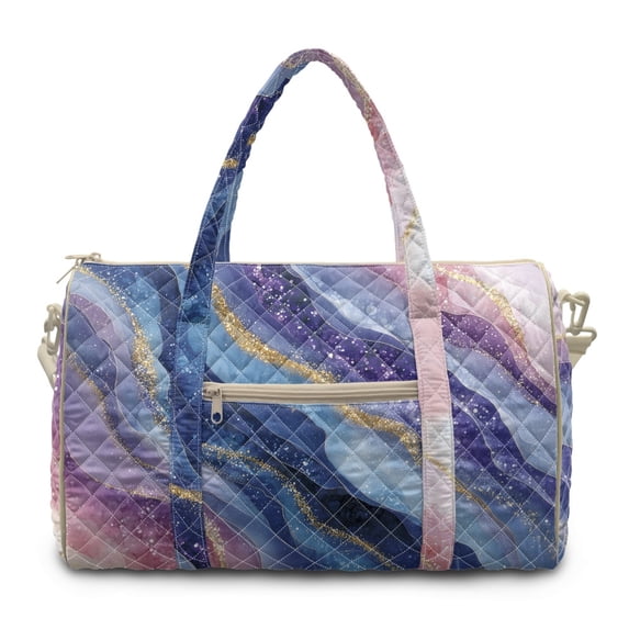 Gradient Pattern Glitter SEANATIVE Abstract Gradient Marble Pattern with Glitter Accents Carry ...