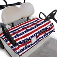 thumbnail image 1 of SEANATIVE American Flag Universal Golf Cart Seat Covers with Pockets Coconut Tree Golf Cart Seat Towel Blanket for Club Car Travel Sports Golf Cart Accessories Decoration, 1 of 7