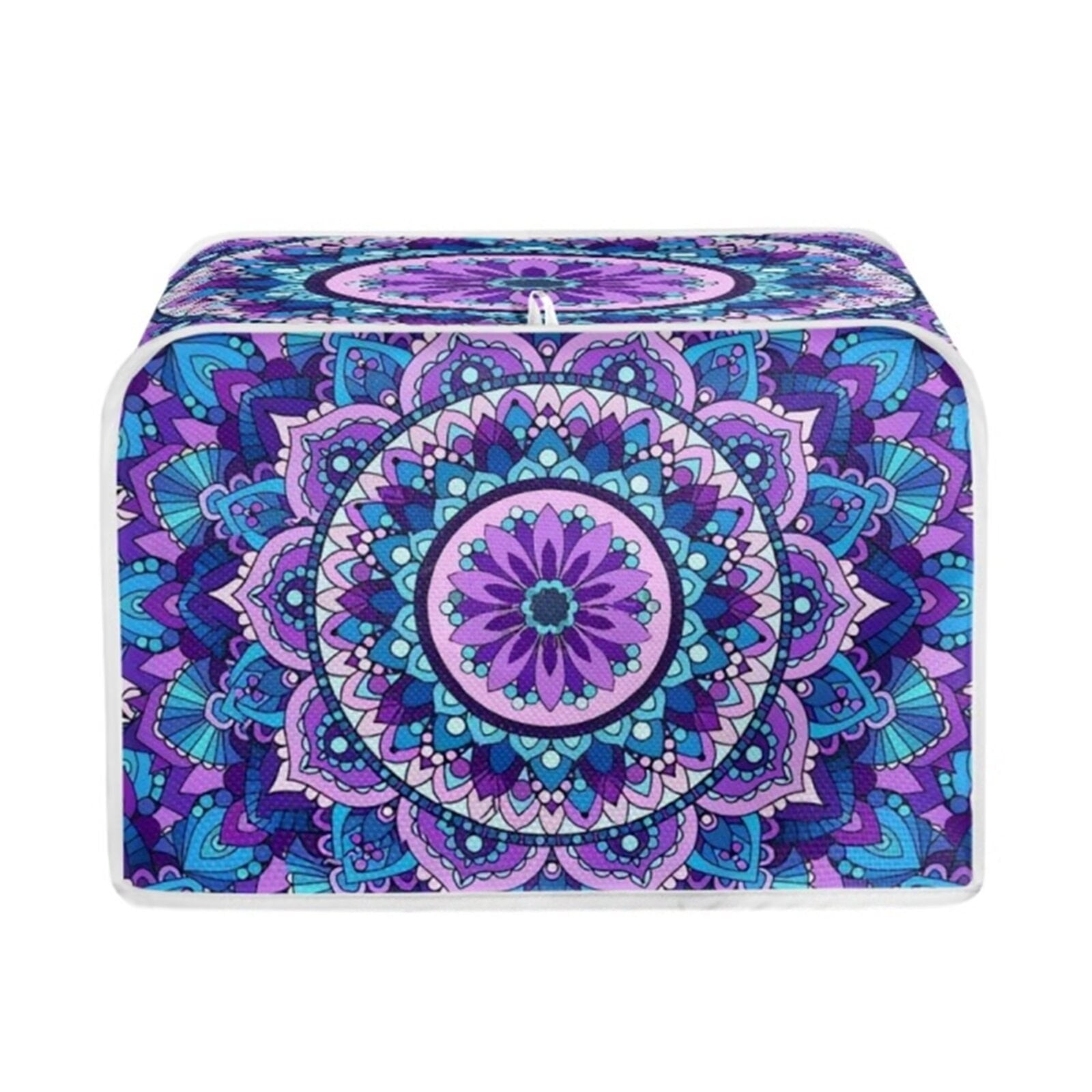 SEANATIVE Boho Toaster Covers Washable Mandala Flower Toaster Cover 2