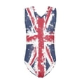 thumbnail image 1 of SEANATIVE British Flag One Piece Swimwear Size 9-10 Y Soft Kids Girls Swimsuit Tankini Skin-Friendly Toddler Girl Bathing Suit,Hoilday Gift, 1 of 7