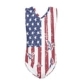 thumbnail image 1 of SEANATIVE Butterfly One Piece Kids Swimwear American Flag Kids Girls Swimsuit Tankini Size 9-10 Y Comfortable Bikini Bathing Suit,4 of July, 1 of 7