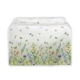 thumbnail image 1 of SEANATIVE Butterfly Toaster Cover Easy to Clean Flower Leaf Bread Toaster Cover Wide Slot 4 Slice Anti Fingerprint Kitchen Dustproof Cover Decoration, 1 of 6
