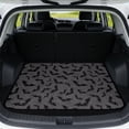 thumbnail image 1 of SEANATIVE Car Trunk Mat 39 x 29 Inch Cargo Protector Mat All-Weather Heavy Duty Cargo Liner Wear-Resistant Protective Cargo Floor Cover for Halloween, Bat Spider-Web Print Gray, 1 of 4
