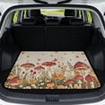 thumbnail image 1 of SEANATIVE Cargo Mat 29x39 Inch Non-Slip Trunk Liner All Weather Protection Rear Cargo Pad for Cars SUVs, Anti-Scratch Durable Auto Interior Mat for Dogs Pets, Mushroom Floral Beige, 1 of 4