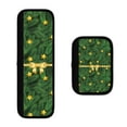 thumbnail image 1 of SEANATIVE Christmas Leaves Refrigerator Door Handle Covers, Keep Your Kitchen Appliance Clean from Smudges Fingertips Food Stains Suitable for Dishwashers Fridge Microwave Oven, 1 of 7