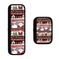 thumbnail image 1 of SEANATIVE Christmas Refrigerator Door Handle Covers Set of 2 Washable Handle Door Decor Keep Appliance Clean for Fridge Microwave Stove Dishwasher Xmas Decor Accessories, 1 of 7