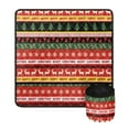thumbnail image 1 of SEANATIVE Christmas Reindeer Sewing Machine Table Mat with Pockets Washable Reduce Vibration Muffling Mat Protective Mat for Standard Household Sewing Machines, 1 of 6
