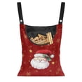 thumbnail image 1 of SEANATIVE Christmas Santa Clothes Pin Bag Clothespin Bag Holder Clothespin Holder Soft Clothes Pin Hanging Bag Clothespin Bag for Clothesline Outdoor Outside, Xmas Gifts, 1 of 7