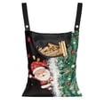 thumbnail image 1 of SEANATIVE Christmas Santa Clothes Pin Hanging Bag Large Capacity Clothesline Peg Organizer Storage Bags 2pcs Soft Hanging Clothes Pin Bag Hanging Home Outdoor Supply, 1 of 7